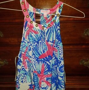 Lilly Pulitzer SSS silk top
